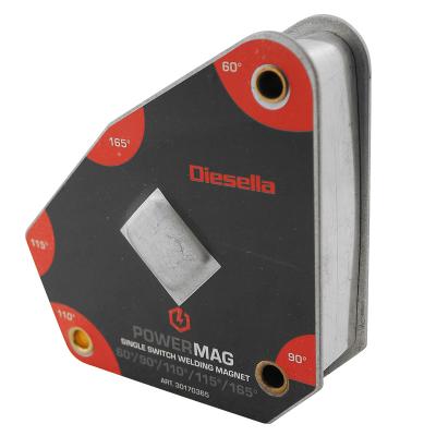 Multivinkel Svejsemagnet med 60°/90°/110°/115°/165° vinkler og on/off funktion (30kg/295N)